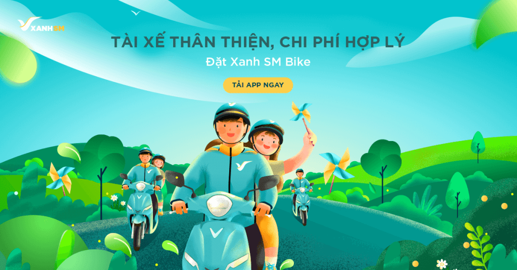 Xanh SM – Thế hệ mới của xe công nghệ